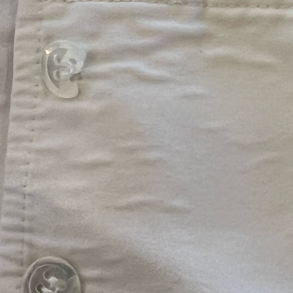 Theory Women’s Shirt Size Small Button Up White 3/4 Roll Up Sleeves Cotton - Picture 12 of 12